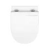 Victorian Plumbing Orion Modern Back To Wall Pan + Soft Close Seat -Croydex shop orbtwp n d4