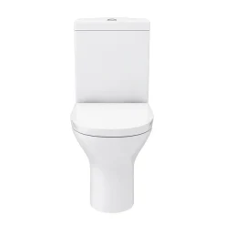 Victorian Plumbing Orion Modern Corner Toilet + Soft Close Seat -Croydex shop orcrnwc detail1