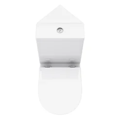 Victorian Plumbing Orion Modern Corner Toilet + Soft Close Seat -Croydex shop orcrnwc detail3