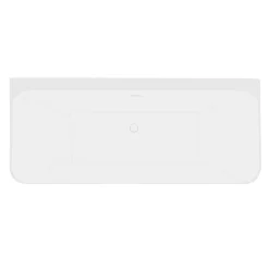 Victorian Plumbing Orion Matt Black Back To Wall Modern Square Bath (1700 X 740mm) 12 Victorian Plumbing Orion Matt Black Back To Wall Modern Square Bath (1700 X 740mm) -Croydex shop ori17blk nw d3