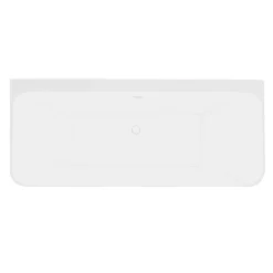 Victorian Plumbing Orion Matt Grey Back To Wall Modern Square Bath (1700 X 740mm) -Croydex shop ori17gry nw d3