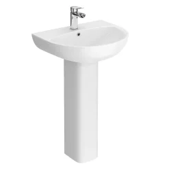 Victorian Plumbing Orion Modern Free Standing Bathroom Suite -Croydex shop orifsnwd3