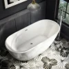 Victorian Plumbing Orion Modern Free Standing Bathroom Suite -Croydex shop orifsnwd4