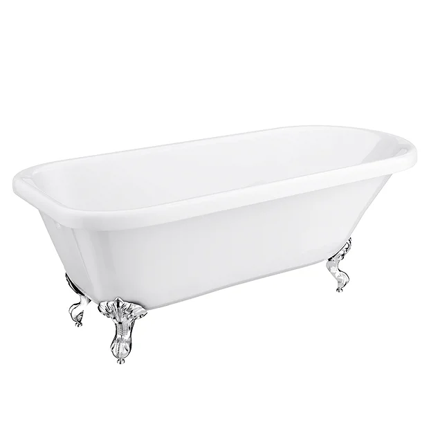 Victorian Plumbing Oxford Traditional Free Standing Single Ended Roll Top Bath Suite 5 Victorian Plumbing Oxford Traditional Free Standing Single Ended Roll Top Bath Suite - Image 3
