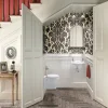 Urlington Bathroom Burlington Traditional Wall Mounted Curved Cloakroom Basin -Croydex shop p13 d2