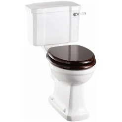 Urlington Bathroom Burlington Cloakroom Slimline Toilet + Edwardian Wall Mounted 2TH Basin -Croydex shop p5c3b8nd1