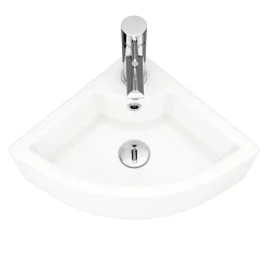 Victorian Plumbing Pro 600 Modern Cloakroom Suite -Croydex shop p600mcs d4