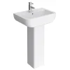 Victorian Plumbing Pro 600 Modern Free Standing Bath Suite -Croydex shop p6mbdetail06