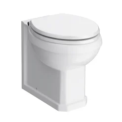 The Period Bathroom Company Period Bathroom Co. 500mm White Toilet Unit With Cistern + Traditional Pan -Croydex shop pbc5whwc d2