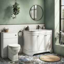 The Period Bathroom Company Period Bathroom Co. 500mm White Toilet Unit With Cistern + Traditional Pan -Croydex shop pbc5whwc d6