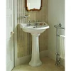 Heritage Bathroom Heritage Dorchester 1TH Standard Basin & Pedestal -Croydex shop pdw051pdw09 d2