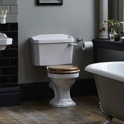 Heritage Bathroom Heritage - Granley Close Coupled Standard Height WC & Cistern -Croydex shop pgrw00 d2n