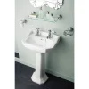 Heritage Bathroom Heritage - Granley Cloakroom Basin & Pedestal -Croydex shop pgrw07pgrw09 d4