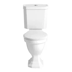 Heritage Bathroom Heritage - Granley Deco Close Coupled Comfort Height WC & Portrait Cistern