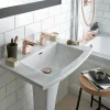 Heritage Bathroom Heritage - Blenheim Basin & Pedestal -Croydex shop phpw06phpw09 d5