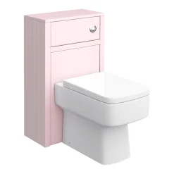 Chatsworth 500mm Traditional Pink Toilet Unit Only