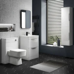 Monza­­ Bathroom Monza BTW Toilet With Bliss Square Pan + Soft Close Seat