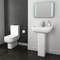 Victorian Plumbing Pro 600 Modern Short Projection Toilet + Soft Close Seat 9 Victorian Plumbing Pro 600 Modern Short Projection Toilet + Soft Close Seat -Croydex shop pro600modernshortprojectiontoiletwithsoftcloseseatd1
