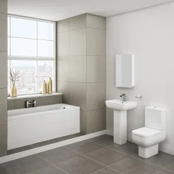 Victorian Plumbing Pro 600 Complete Bathroom Suite Package