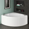 Trojan Laguna Corner Bath 1200 X 1200mm + Panel -Croydex shop psj005bp d2