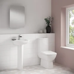 Nuie Renoir Compact Toilet With Soft Close Seat -Croydex shop r585wc d1