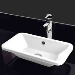 RAK Ceramic RAK Chameleon 560mm Counter Top Basin With Chrome Overflow Kit