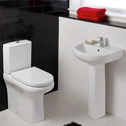 RAK Ceramic RAK Compact 55cm Basin & Pedestal