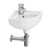 RAK Ceramic RAK Compact Corner Basin -Croydex shop rakcompactcornerbasinndetail1