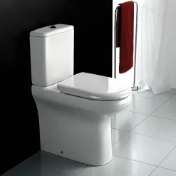 RAK Ceramic RAK Compact Deluxe Extended Height Close Coupled Toilet + Soft Close Seat