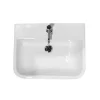 RAK Ceramic RAK Series 600 52cm Basin With Full Pedestal -Croydex shop rakseries60052cmbasinwpedestaldetail1