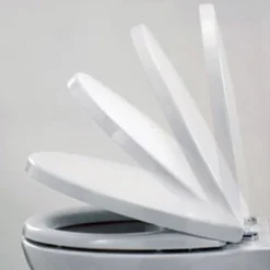 RAK Ceramic RAK Series 600 WC PAK With Soft Close Seat + 1TH Basin -Croydex shop rakseries600wcpakwithsoftcloseseatand1thbasind2