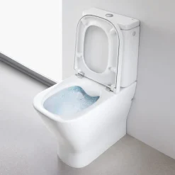 Roca The Gap Rimless Close Coupled Toilet + Compact Soft Close Seat 11 Roca The Gap Rimless Close Coupled Toilet + Compact Soft Close Seat -Croydex shop rcgpwc1 d3
