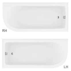 Victorian Plumbing Appleby 1700 Roll Top Shower Bath + Rose Gold Leg Set