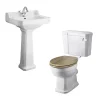 Old London Richmond Traditional Cloakroom Suite - Various Tap Hole Options -Croydex shop richclk nl1