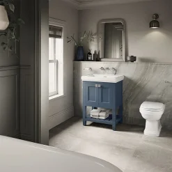 Urlington Bathroom Burlington Riviera Back To Wall Toilet With Soft Close Seat -Croydex shop riv12riv025 d3