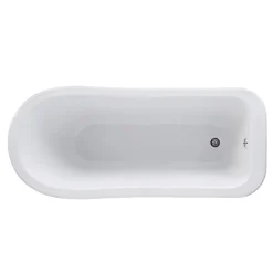 Nuie Kensington 1700 Roll Top Slipper Bath Inc. Chrome Leg Set -Croydex shop rl1490legsetcnd1 1