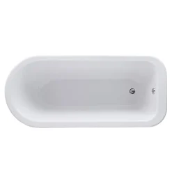 Nuie Berkshire 1700 X 750mm Single Ended Roll Top Bath Inc. Chrome Legs -Croydex shop rl1707legsetcnd1