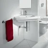 Roca Dama-N 650 X 500mm Wall-Hung 1TH Corner Basin -Croydex shop rocadaman650x485mmwallhung1thcornerbasin32778c000d1