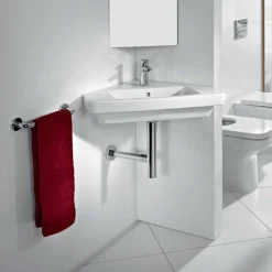 Roca Dama-N 650 X 500mm Wall-Hung 1TH Corner Basin