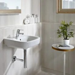 Roca Debba Wall-Hung 1TH Basin 7 Roca Debba Wall-Hung 1TH Basin -Croydex shop rocadebbawallhung1thbasind1