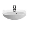 Roca Laura 450 X 340mm Wall-hung Basin -Croydex shop rocalaura450x340mmwallhungbasinl
