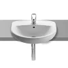 Roca Laura 510 X 400mm Semi-recessed Basin -Croydex shop rocalaura510x400mmsemirecessedbasinl