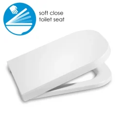 Roca The Gap Close Coupled Toilet With Soft-Close Seat 8 Roca The Gap Close Coupled Toilet With Soft-Close Seat -Croydex shop rocathegapclosecoupledtoiletwithsoftcloseseatd1