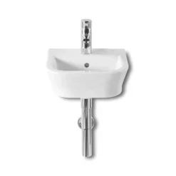 Roca - The Gap W350 X D320mm Compact Wall Hung Basin - 1 Tap Hole