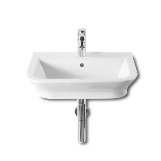 Roca - The Gap W550 X D470mm Wall Hung Basin - 1 Tap Hole 3 Roca - The Gap W550 X D470mm Wall Hung Basin - 1 Tap Hole