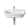 Roca - The Gap W650 X D470mm Wall Hung Basin - 1 Tap Hole -Croydex shop rocathegapw650xd470mmwallhungbasinwithfixingkit1taphole327473000l