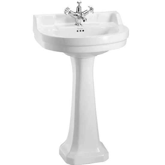 Urlington Bathroom Burlington Edwardian Round Medium Basin And Regal Pedestal 3 Urlington Bathroom Burlington Edwardian Round Medium Basin And Regal Pedestal