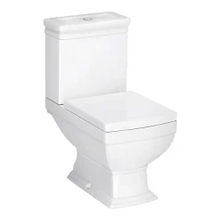 Victorian Plumbing Rydal Traditional Toilet + Soft Close Seat -Croydex shop rydcc l1