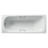 Armitage Shanks Sandringham 21 1700 X 700mm 0TH Steel Bath With Handgrips & Anti-Slip -Croydex shop s183801 l
