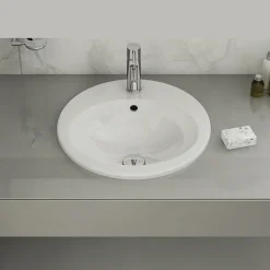 VitrA - S20 Countertop Round Basin - 1 Tap Hole - 3 Size Options